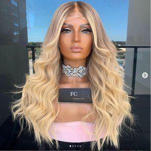 Freedom Couture 𝐂𝐀𝐑𝐃í 𝐁𝐥𝐨𝐧𝐝é Luxury Wig